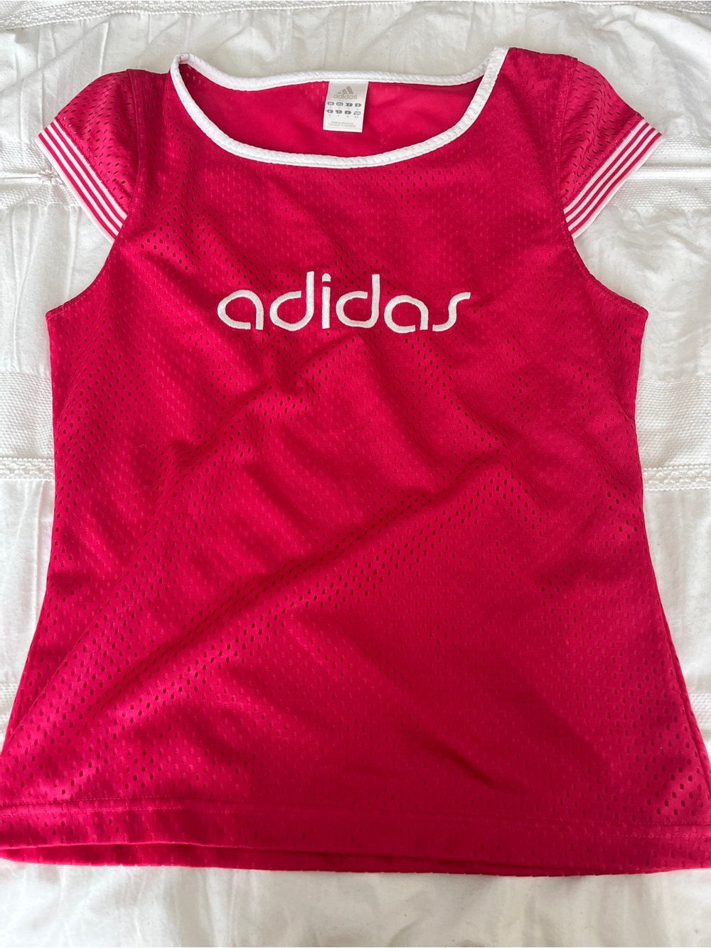 Vintage adidas hot pink tank